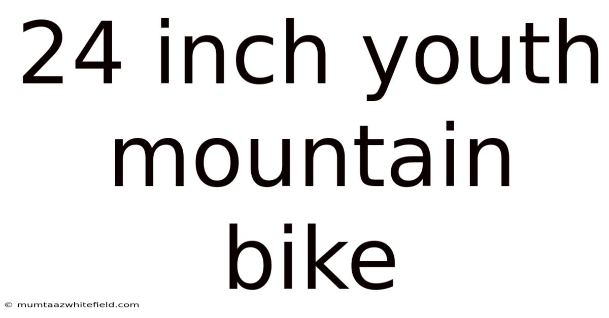 24 Inch Youth Mountain Bike