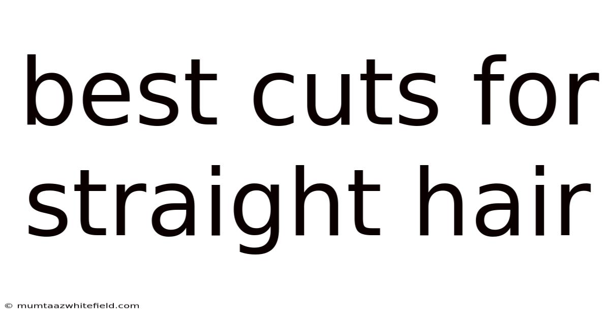 Best Cuts For Straight Hair