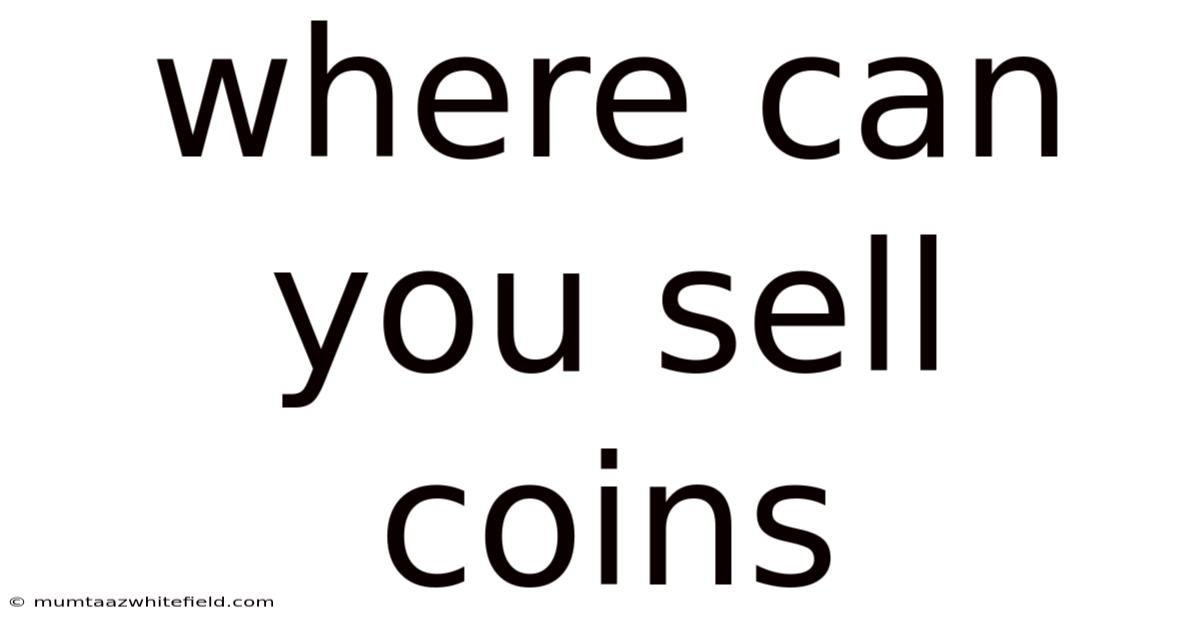 Where Can You Sell Coins